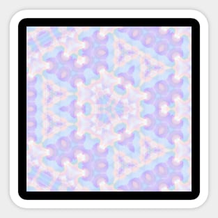 Kaleidoscope of Soft Pastel Colors Sticker